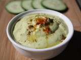 Hummus de courgettes