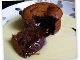 Fondant au Chocolat cœur coulant recette facile et rapide