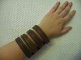 Bracelet manchette multi-rangs