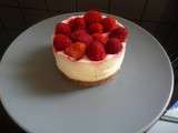 Cheesecakes sans cuisson aux framboises