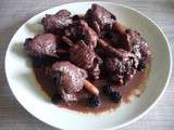 Civet de canard aux mûres