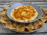 Houmous et chips au sésame