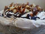 Pavlova poire chocolat