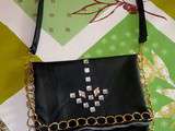 Sac et pochette « bling-bling » 2 en 1