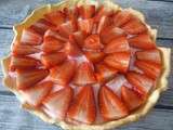 Tarte aux deux fraises (Tagada et fraises fruit)