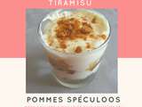 Tiramisu aux pommes caramélisées et spéculoos