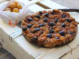 Fougasse façon pudding aux mirabelles et aux olives