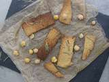 Houmous crackers au romarin