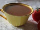 Soupe de tomates au balsamique