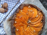 Tarte rustique butternut et noix