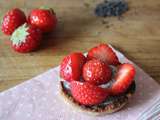 Tartelettes fraises-pavot