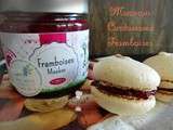 Macarons cardamome / framboise et cardamome/ caramel rhum raisins