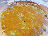 Quiche feuilletée mimolette et jambon fumé