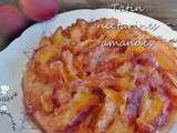 Tatin de nectarines aux amandes