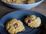 Cookies salés express jambon, fromage