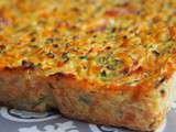 Moelleux carottes courgettes jambon