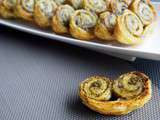 Palmiers au pesto (et variantes)