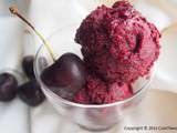 Sorbet cerise (avec ou sans sorbetière)