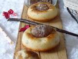 Financiers à la vanille et brisures de marrons glacés