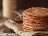 Macarons au chocolat caramel