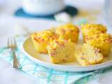 Muffins jambon coquillettes