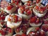 Bruschetta Tomate Basilic