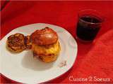 Burger aux galettes de potiron {Passe-plats entre amis #4}