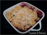 Crumble aux pommes et aux fruits rouges {Escapade en cuisine}