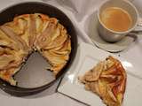 Gâteau aux pommes et fromage blanc