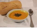 Velouté butternut et carottes au curry