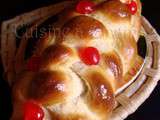 Challah, tresse à 6 brins pour le Défi Boulange