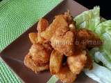 Pakoras , beignets indiens de choux fleurs et de pommes de terre