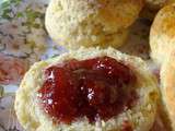 Premiers scones et Daring Baker Janvier 2012