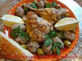 Tajine de poulet aux olives