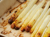 Asperges blanches au four