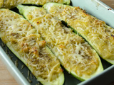 Courgettes farcies aux courgettes