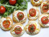 Mini tartelettes aux tomates cerises pour l’apéro