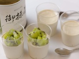 Panna cotta au matcha