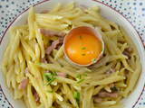 Pâtes carbonara feignasse one-pot