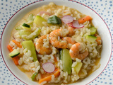 Risotto aux têtes de crevettes