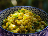 Salade épicée de pois cassés