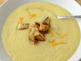 Soupe au chou-fleur et aux écorces d’oranges