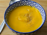 Soupe épicée de courge crown prince