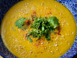 Soupe exotique de potimarron