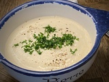 Soupette de chou-fleur au tahini