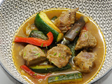 Tajine d’agneau aux légumes d’été