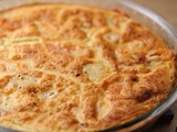 Tarte aux restes de fromages