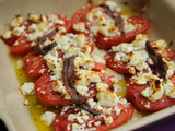 Tomates gratinées à la féta