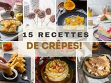 15 recettes de crêpes pour la Chandeleur