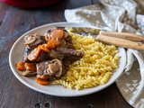 Boeuf bourguignon express au Cookeo